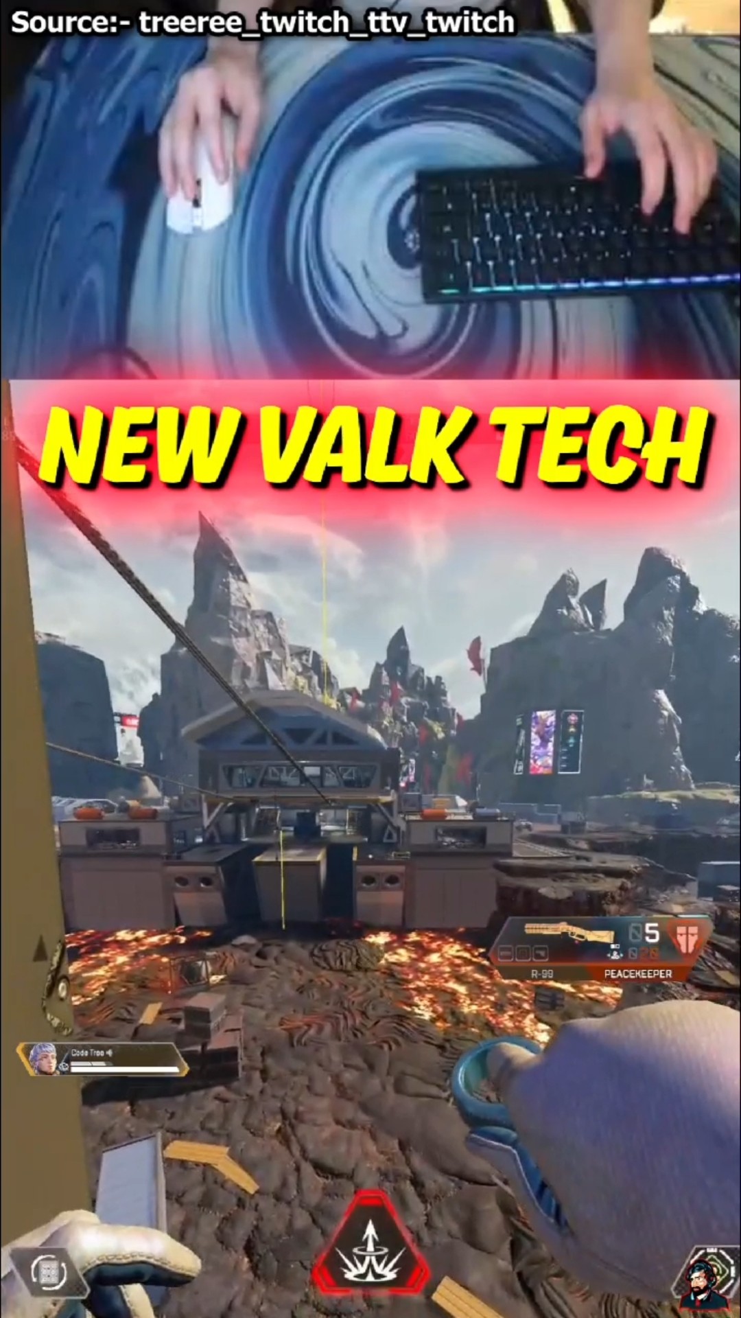 MOST INSANE NEW VALK TECH in APEX LEGENDS #apexlegends #shorts – YouTube