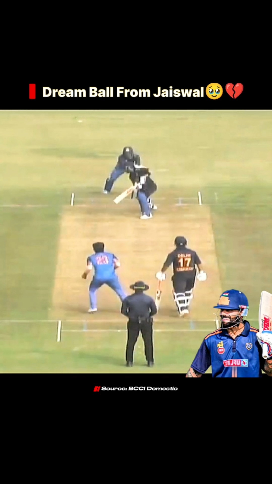 Dream Wicket For Jaiswal, Kohli's Wicket🥹#viratkohli #kingkohli #shorts – YouTube