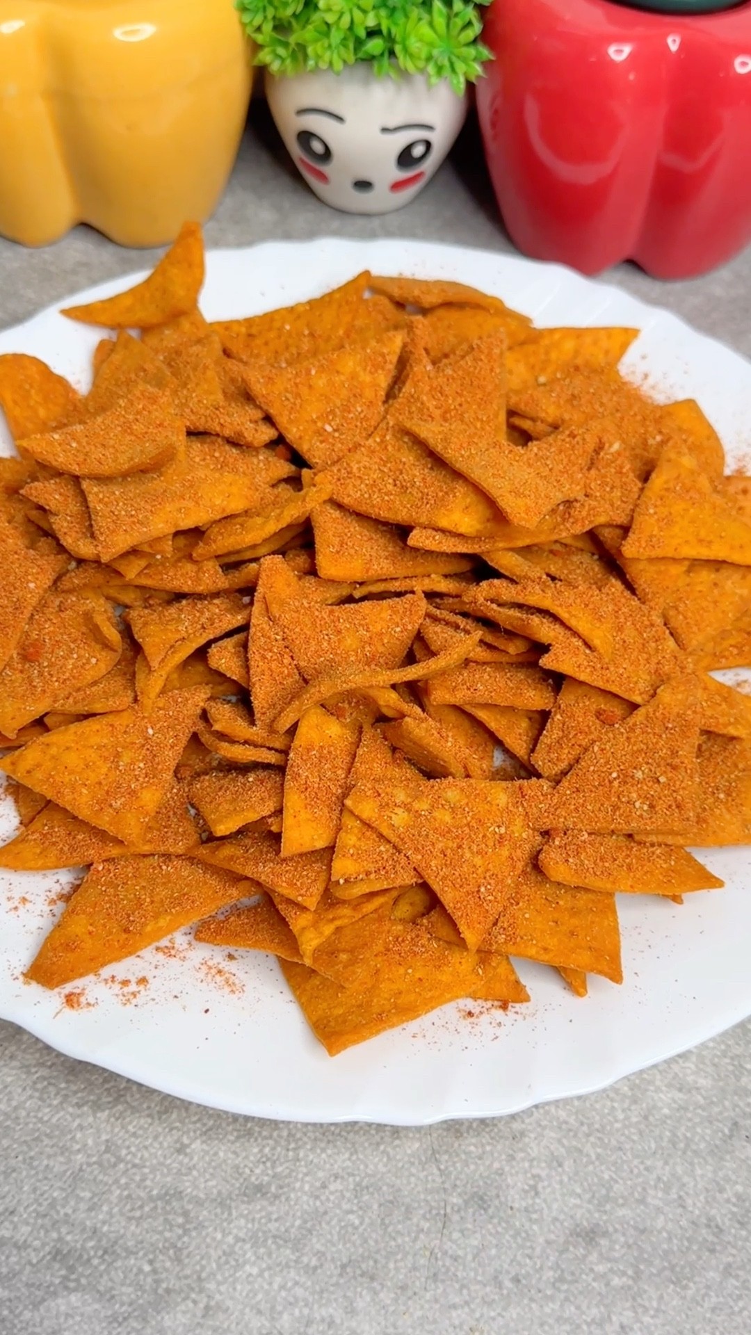 Viral Tomato Chips | Crispy Nachos #shorts #youtubeshorts #shortvideo #ytshorts #tomatochips #nachos – YouTube