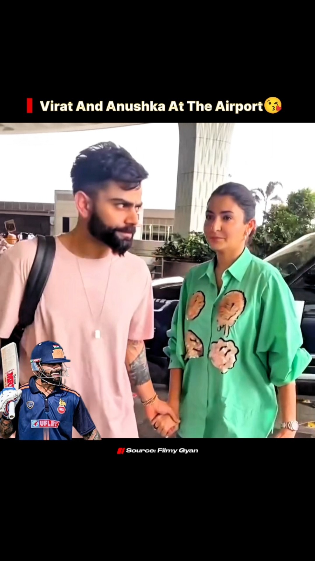 Virat And Anushka At The Airport 😘#viratkohli #anushkasharma #shorts – YouTube