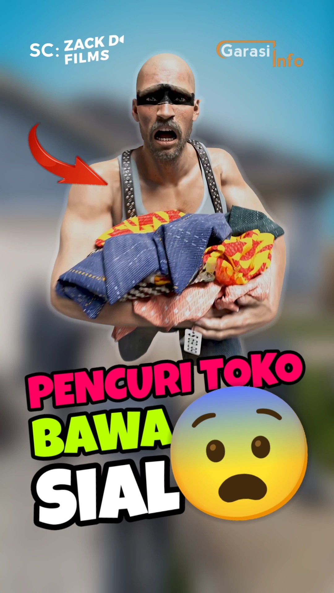 PENCURI TOKO secara tidak sengaja menghancurkan rumah orang asing 😨 #shorts – YouTube