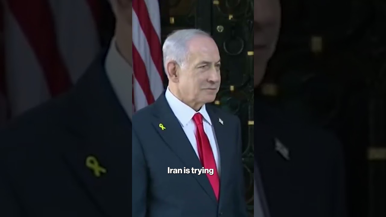 Trump backs Netanyahu after reports of friction, talks tough on Iran #shorts – YouTube