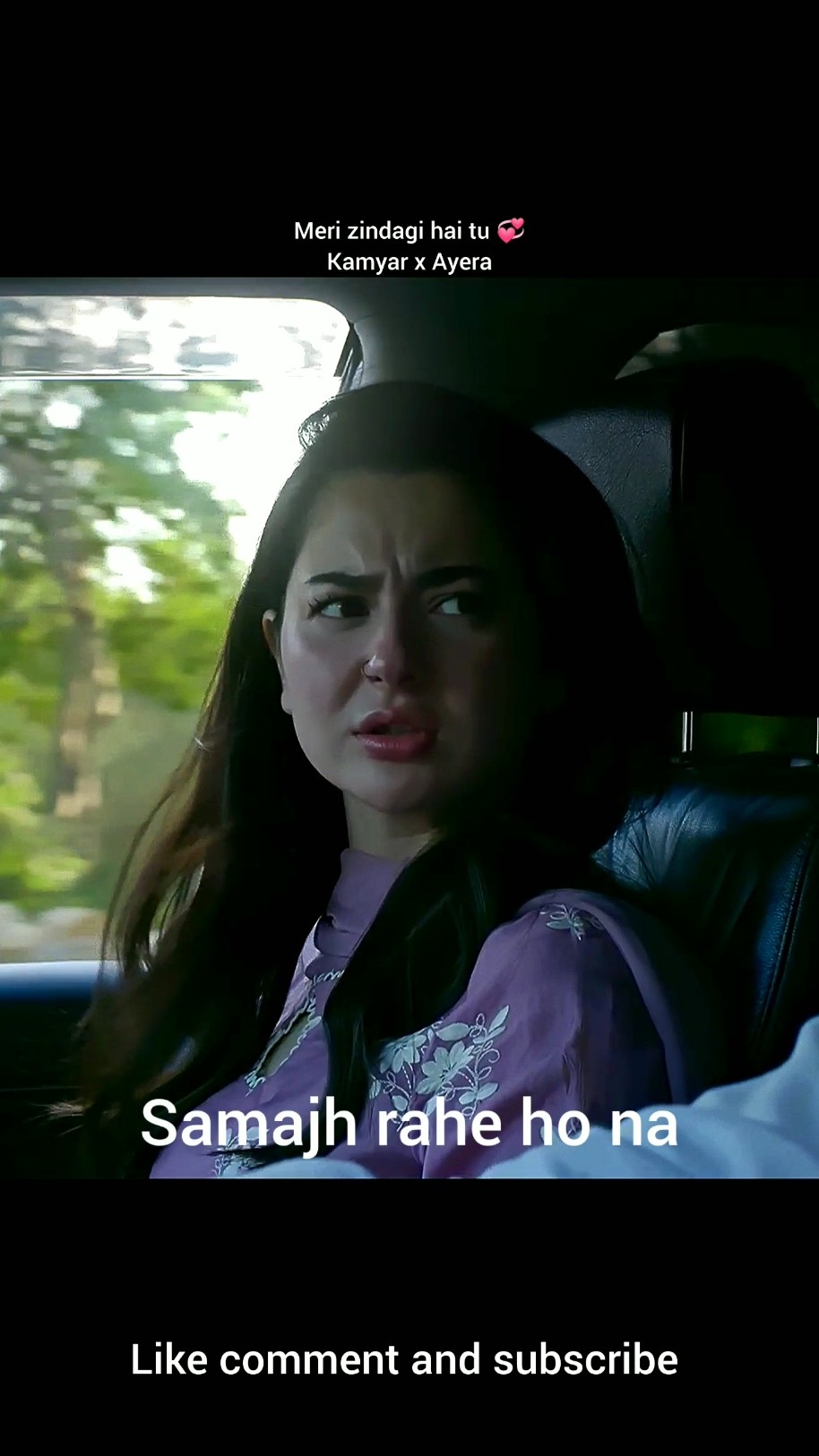 Kuch bolna nhi🌹😘 Meri zindagi hai tu 😳 #shorts #feedshorts #merizindagihaitu  #haniaamir – YouTube