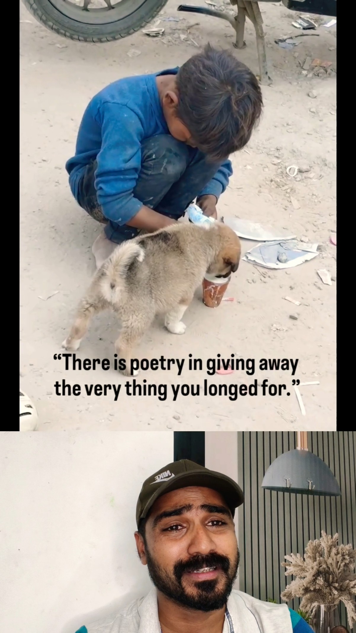 കുഞ്ഞു മനസ്സിൻ്റെ നന്മ🥰 #shorts #love #dog #boy #vairal #reaction – YouTube