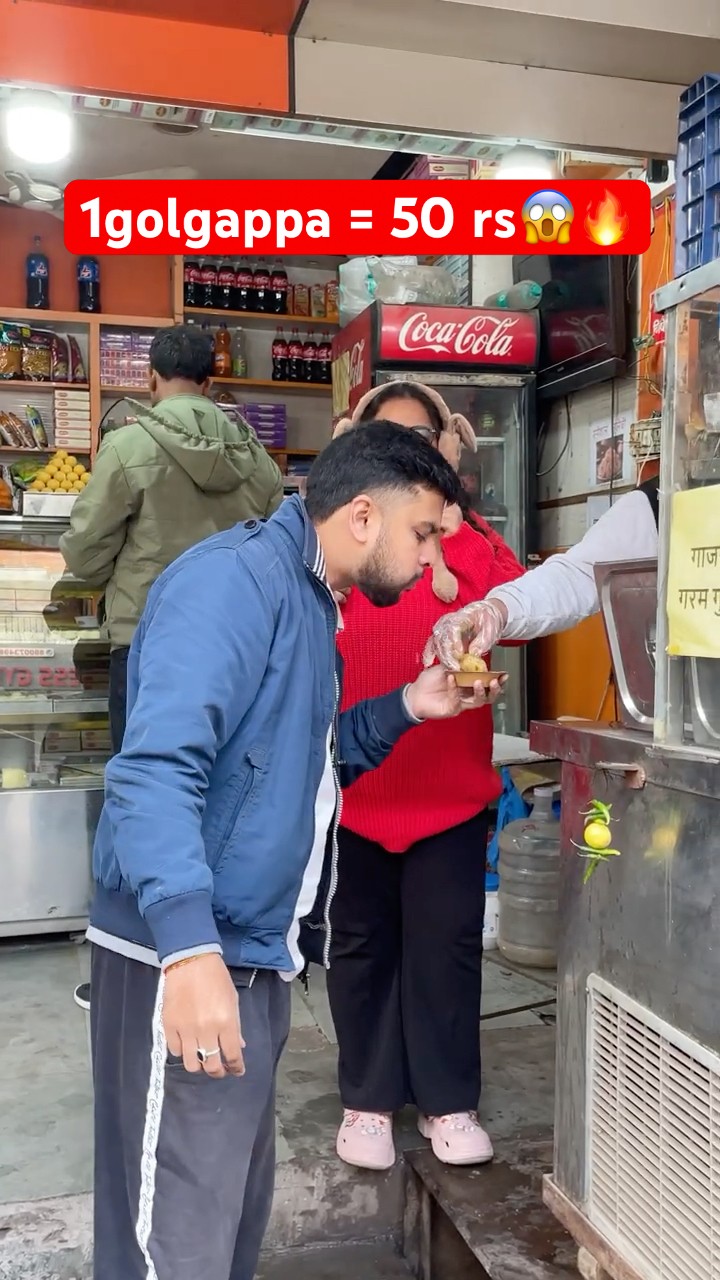 1 Golgappa = 50 Rs 🔥😱 #shorts #food – YouTube