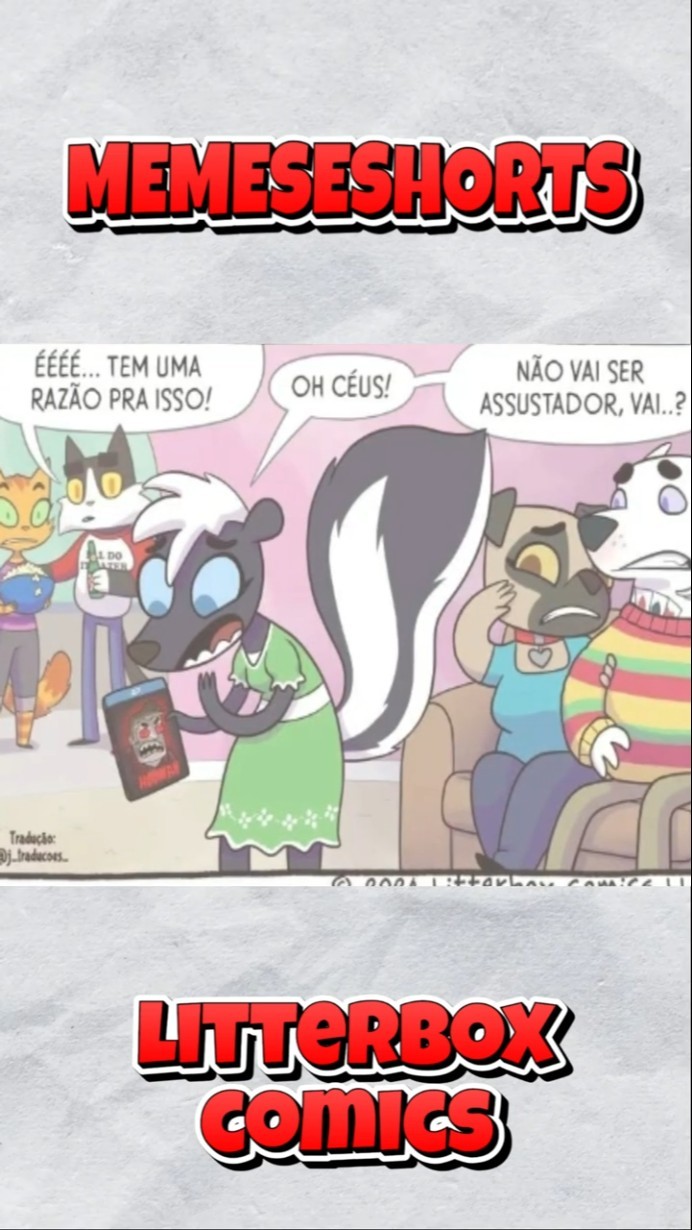 MINHA CONVIDADA | LITTERBOXCOMICS #shorts #cartoon #dublagem – YouTube