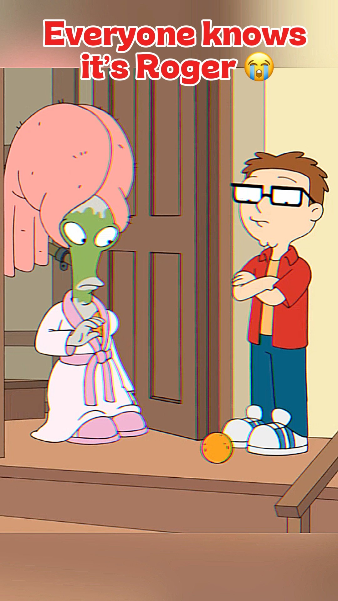 Everyone knows it’s Roger 😂 #americandad #shorts – YouTube