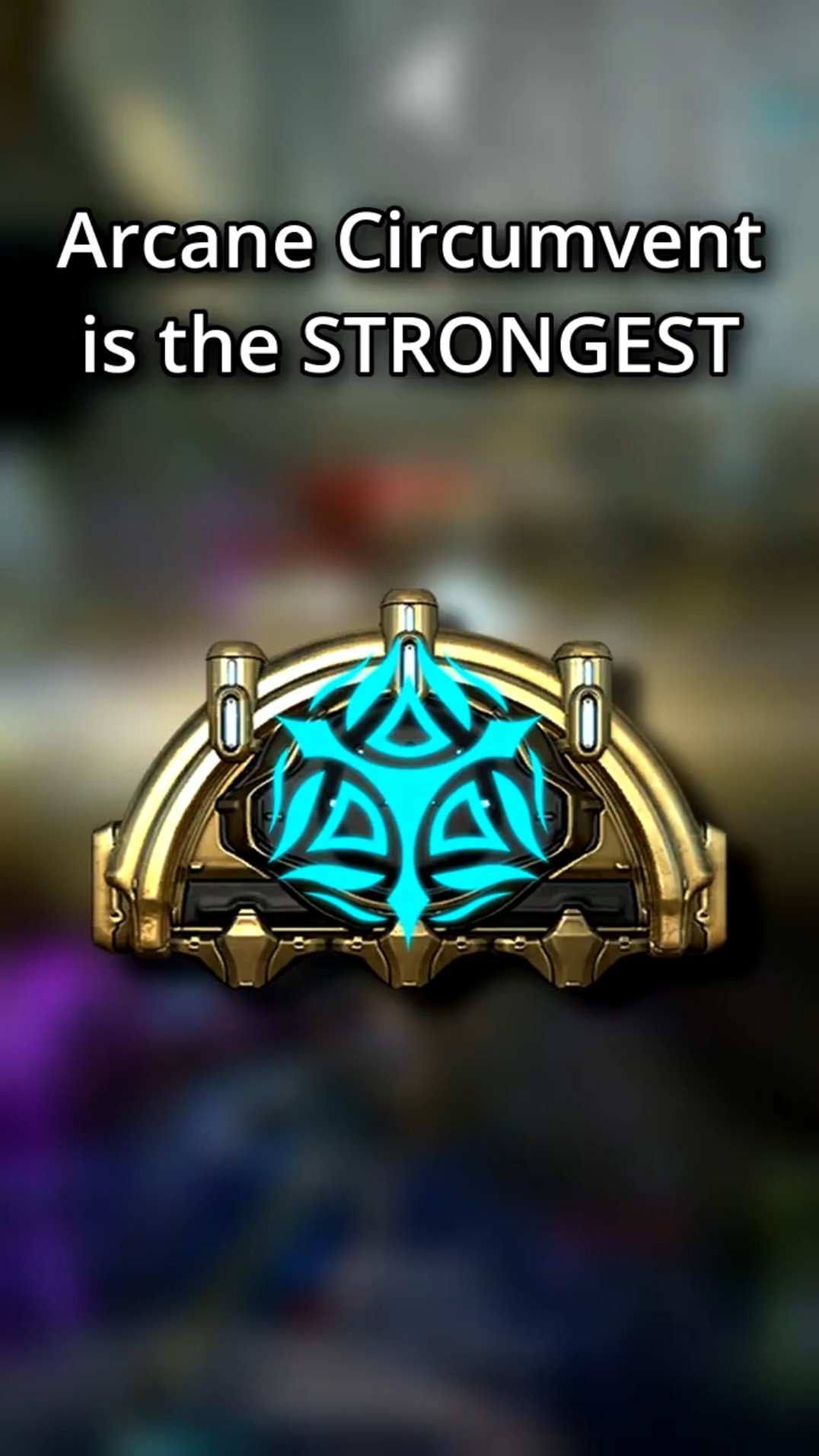 Arcane Circumvent: THE STRONGEST Arcane (IMO) #shorts #warframe #theoldpeace #gaming #streamer #wfcc – YouTube