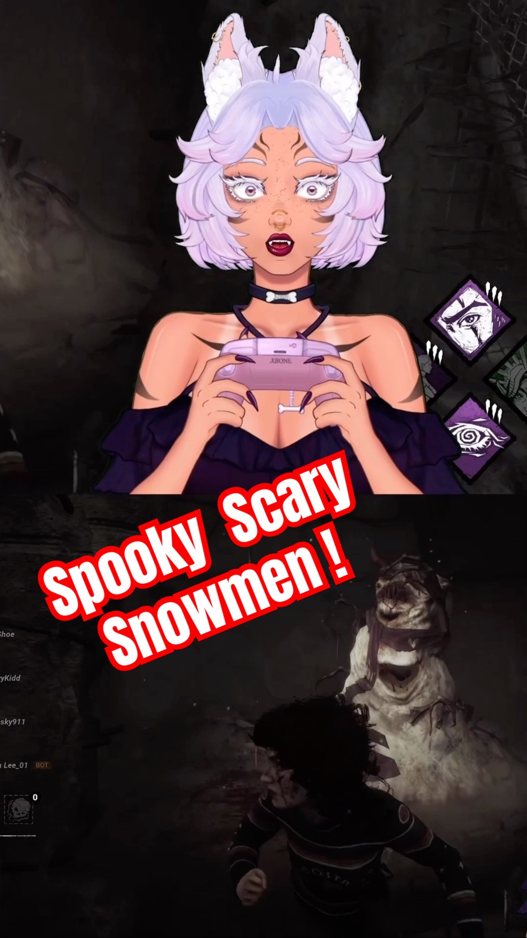 Becoming A Spooky Scary Snowman! #deadbydaylight #shorts – YouTube