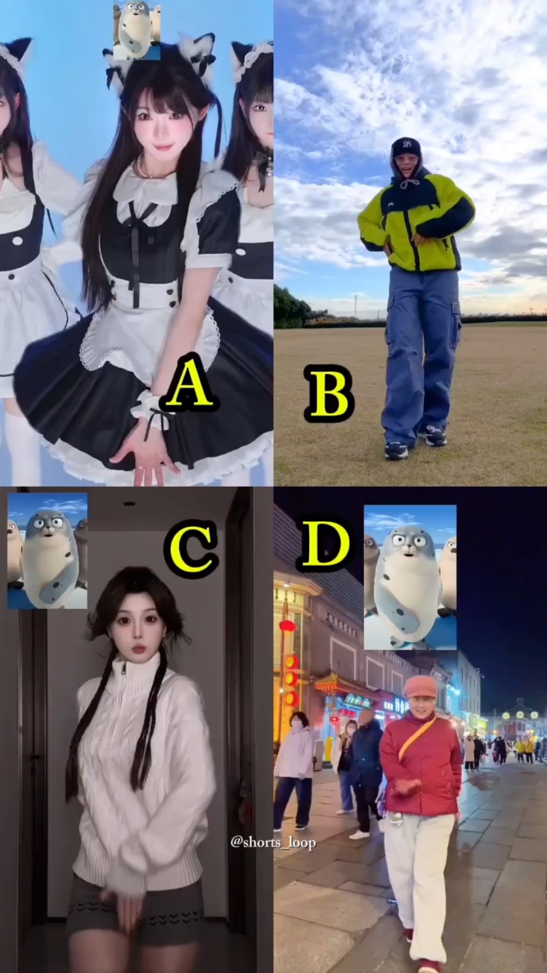lol, B is so funny 🤣🤣 #sealdance #2026 #shorts – YouTube
