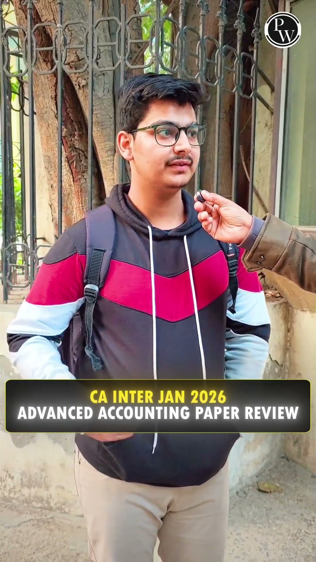 CA Inter Advanced Accounting Jan 2026 Exam Review 🔥 #Shorts #CA #PW – YouTube