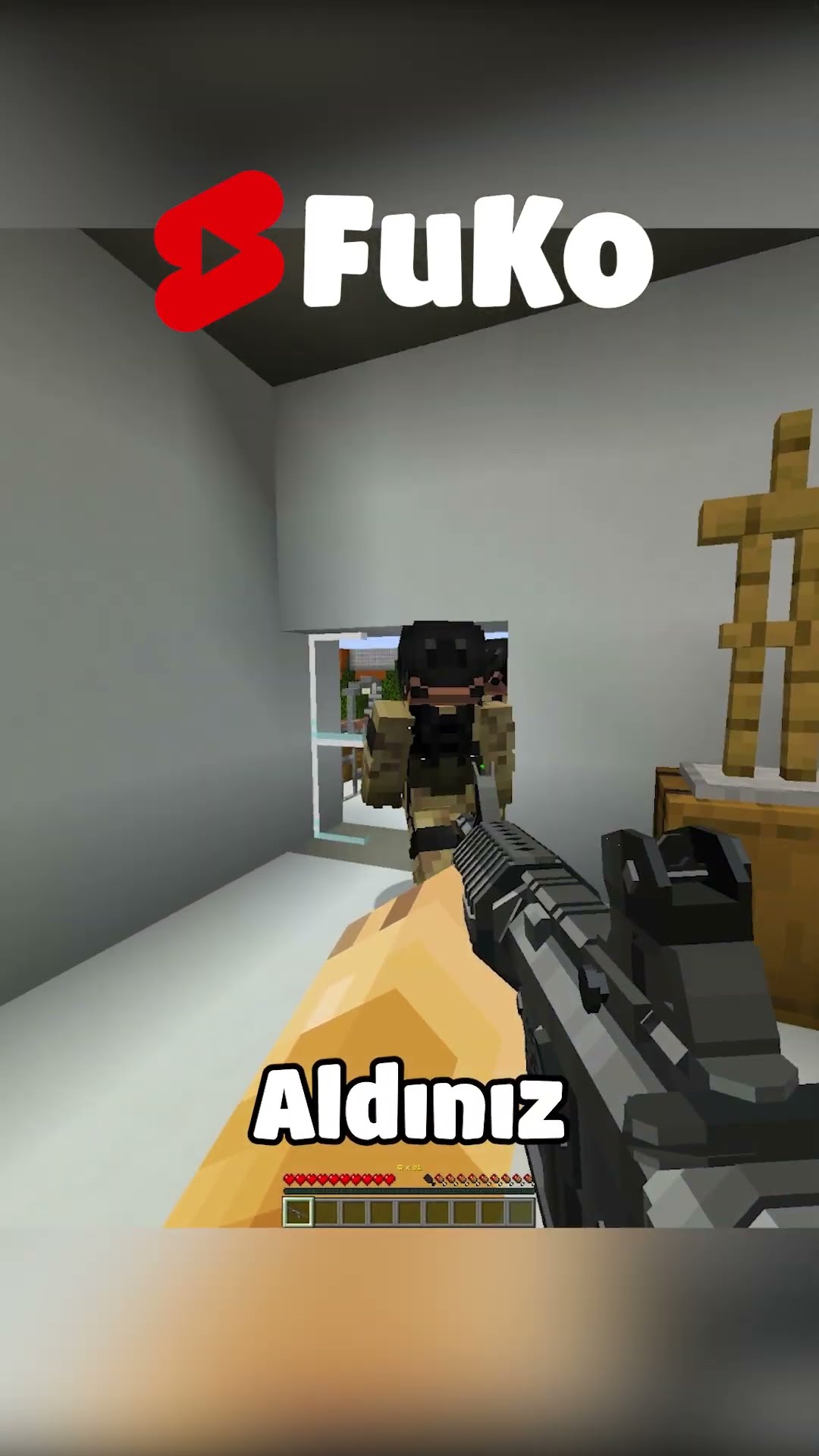 Kahya'ya Demokrasi Götürdüm… #minecraft #shorts – YouTube