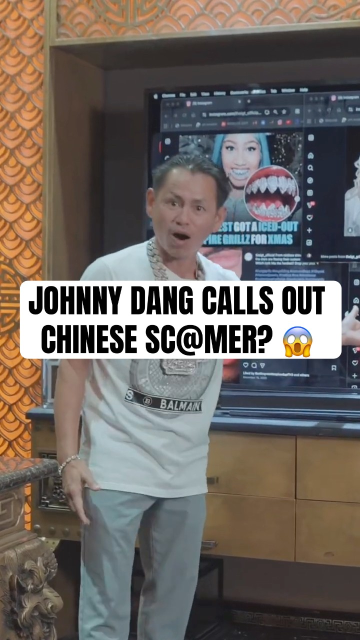 #JohnnyDang calls out Chinese sc@mmers 😱 #hiphopculture #waitforit #texas #shorts – YouTube