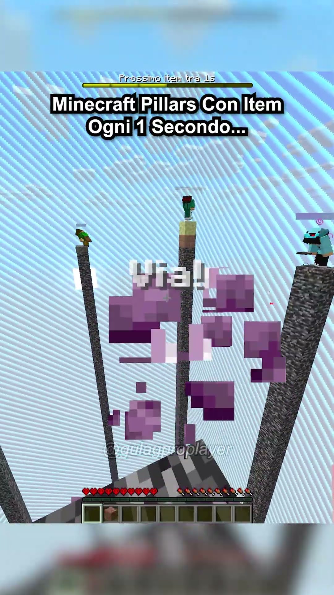 Minecraft Pillars #minecraft #shorts – YouTube