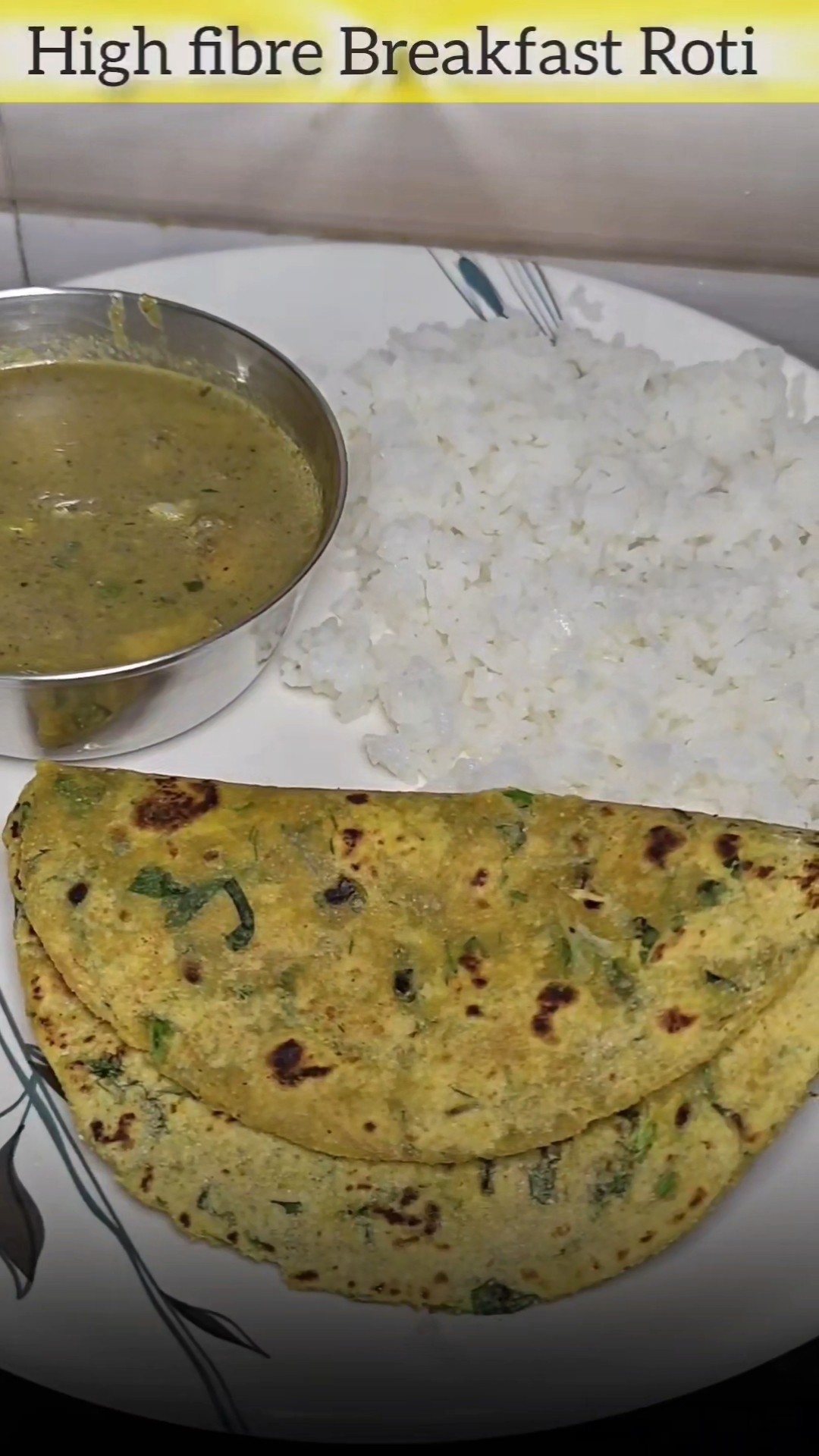 High Fiber Breakfast Recipe🫢 #roti #shorts #food #acharyamanishji@RAVIFAMILYVLOGS #highfiber – YouTube