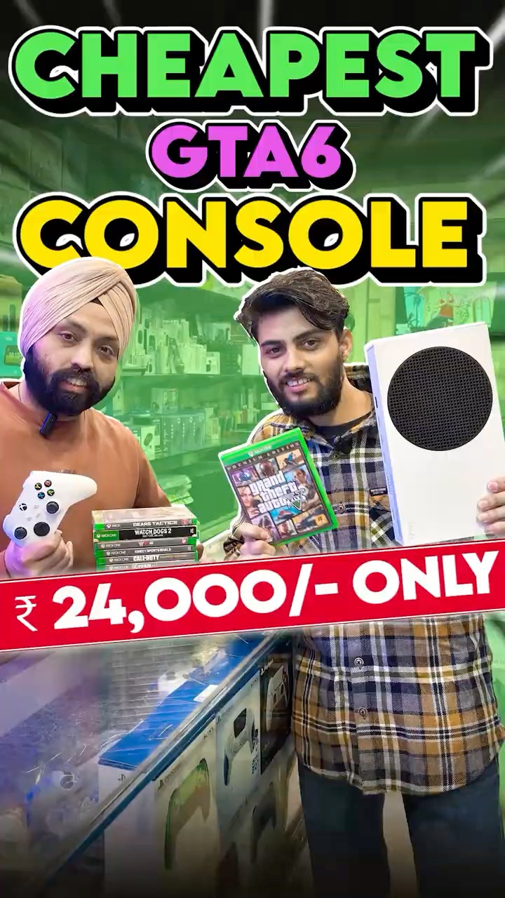 Cheapest Price Xbox Series S 24,000/- Only #shorts #tech #xbox #xboxseriess #gaming #gta6 – YouTube