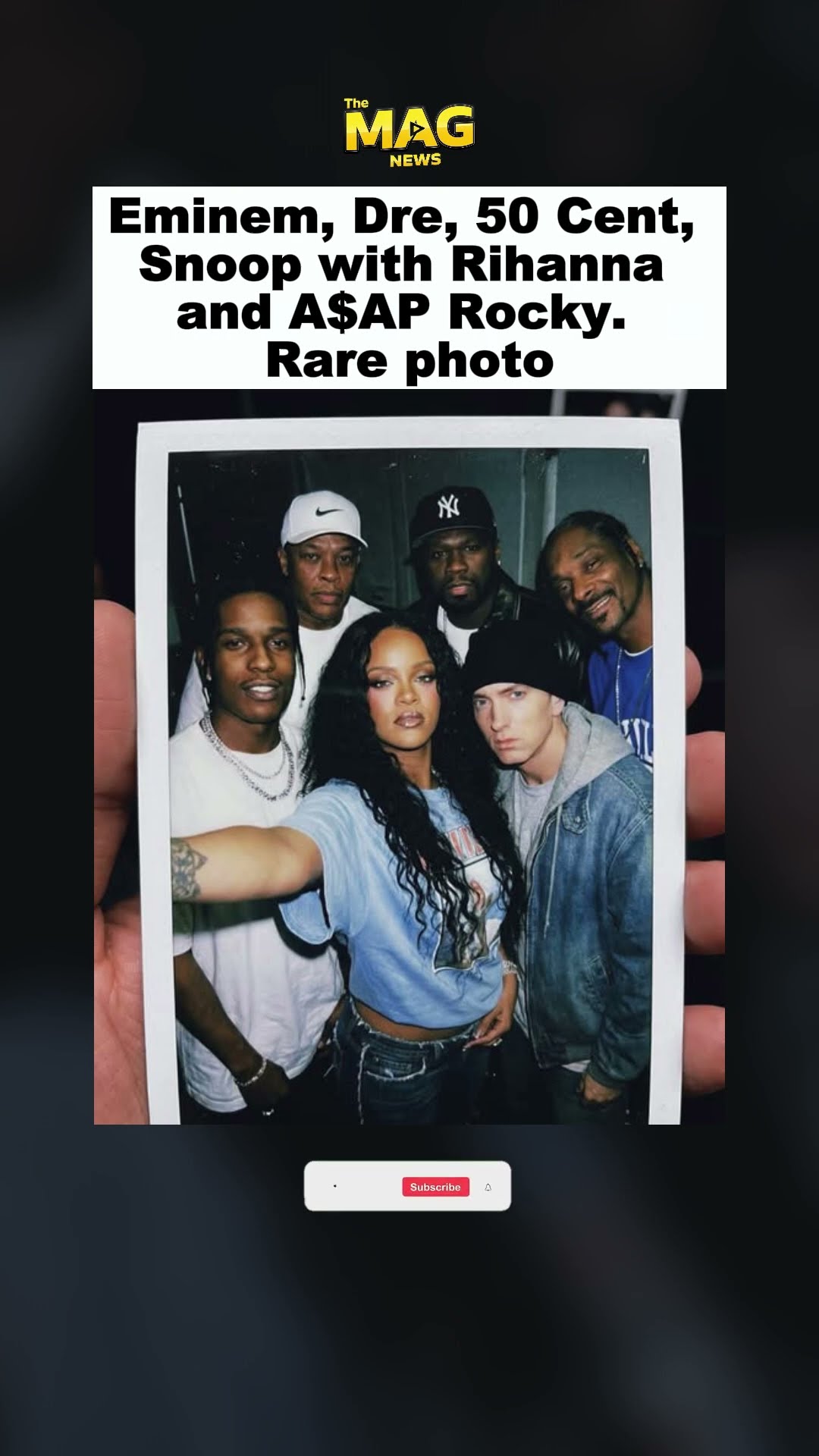 Eminem, Dre, 50 Cent, Snoop with Rihanna and A$AP Rocky #shorts – YouTube