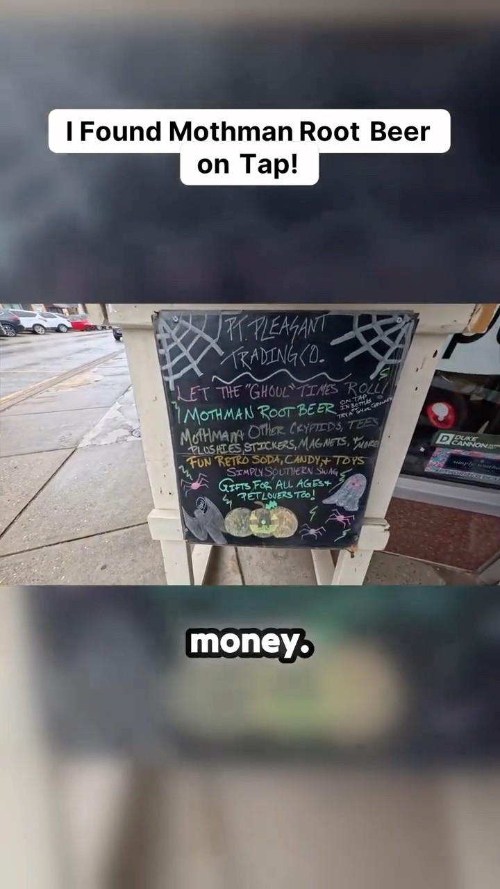 I Found Mothman Root Beer in Point Pleasant #MothMan #PointPleasant #Shorts – YouTube