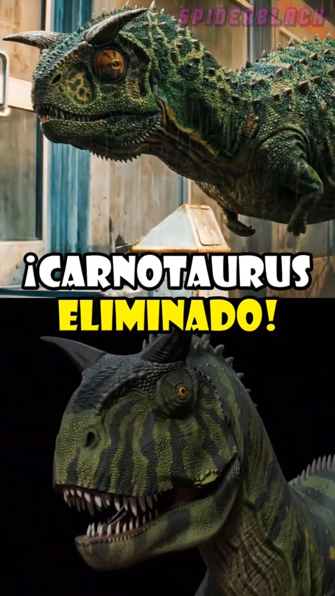 ¡EL CARNOTAURUS ELIMINADO DE JURASSIC WORLD REBIRTH! #JurassicPark #JurassicWorld #Shorts – YouTube