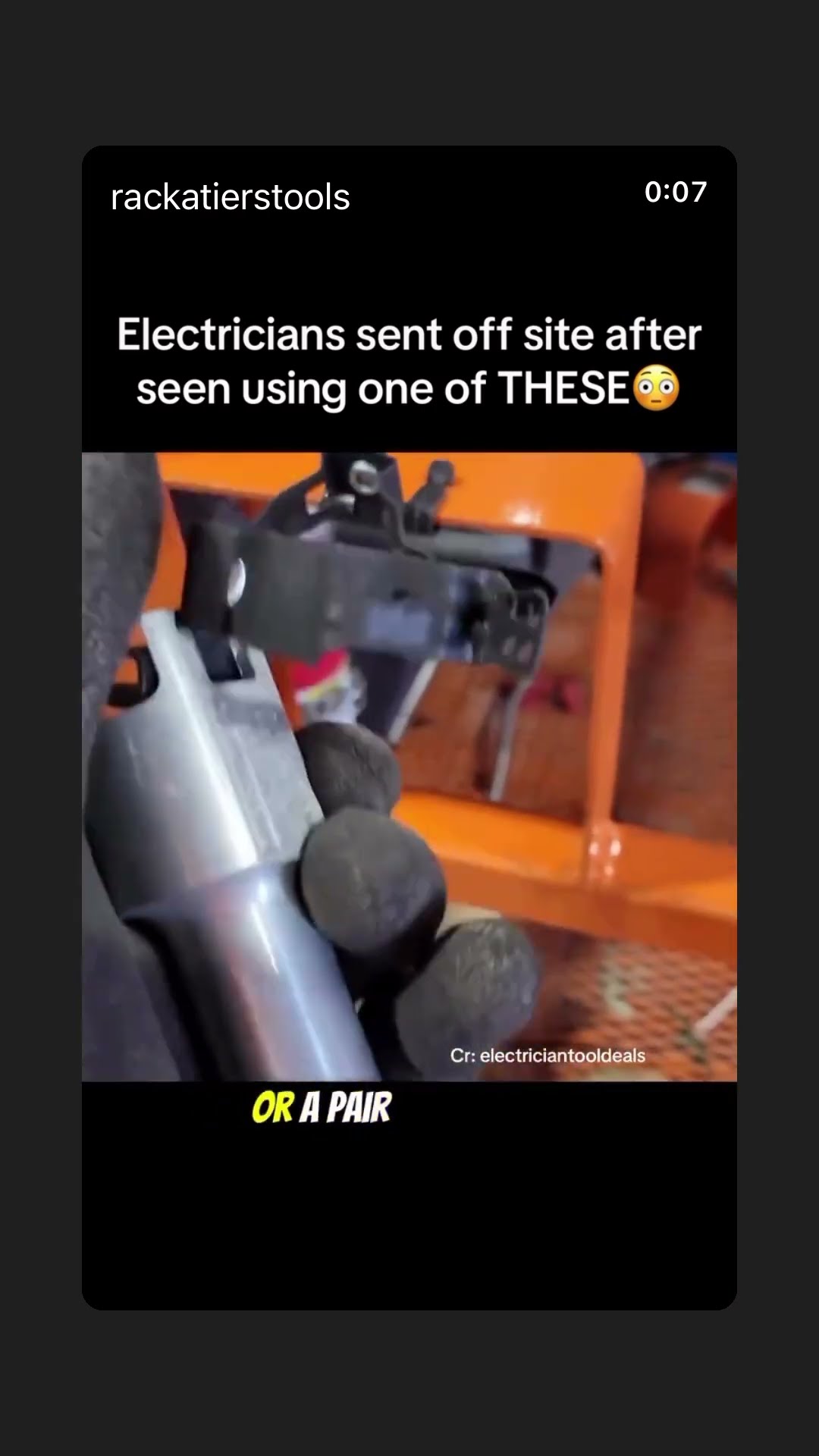 This Hammer Tool Just Changed Everything for Conduit Work #electricalwork #tools #shorts – YouTube