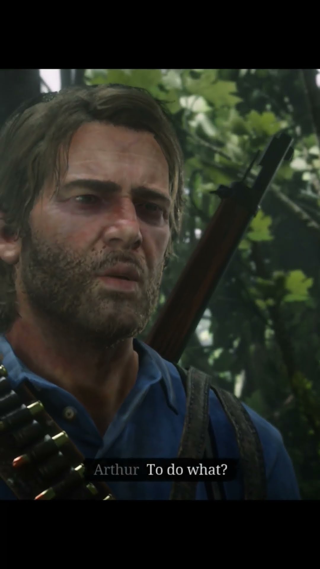 Arthur doesn't care at all…! | #rdr2 #shorts – YouTube