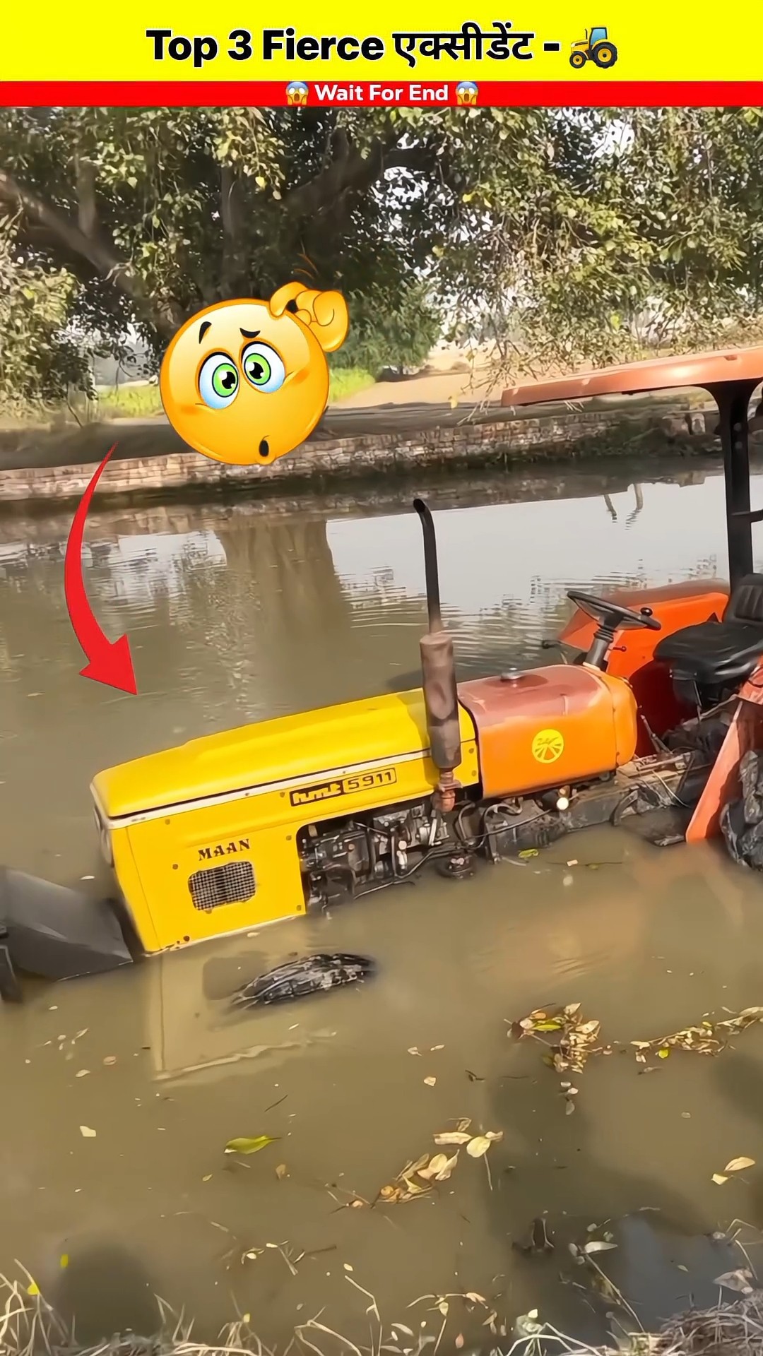 Top 3 Fierce Tractor एक्सीडेंट #part3 🚜 Wait For End 😱 #shorts – YouTube