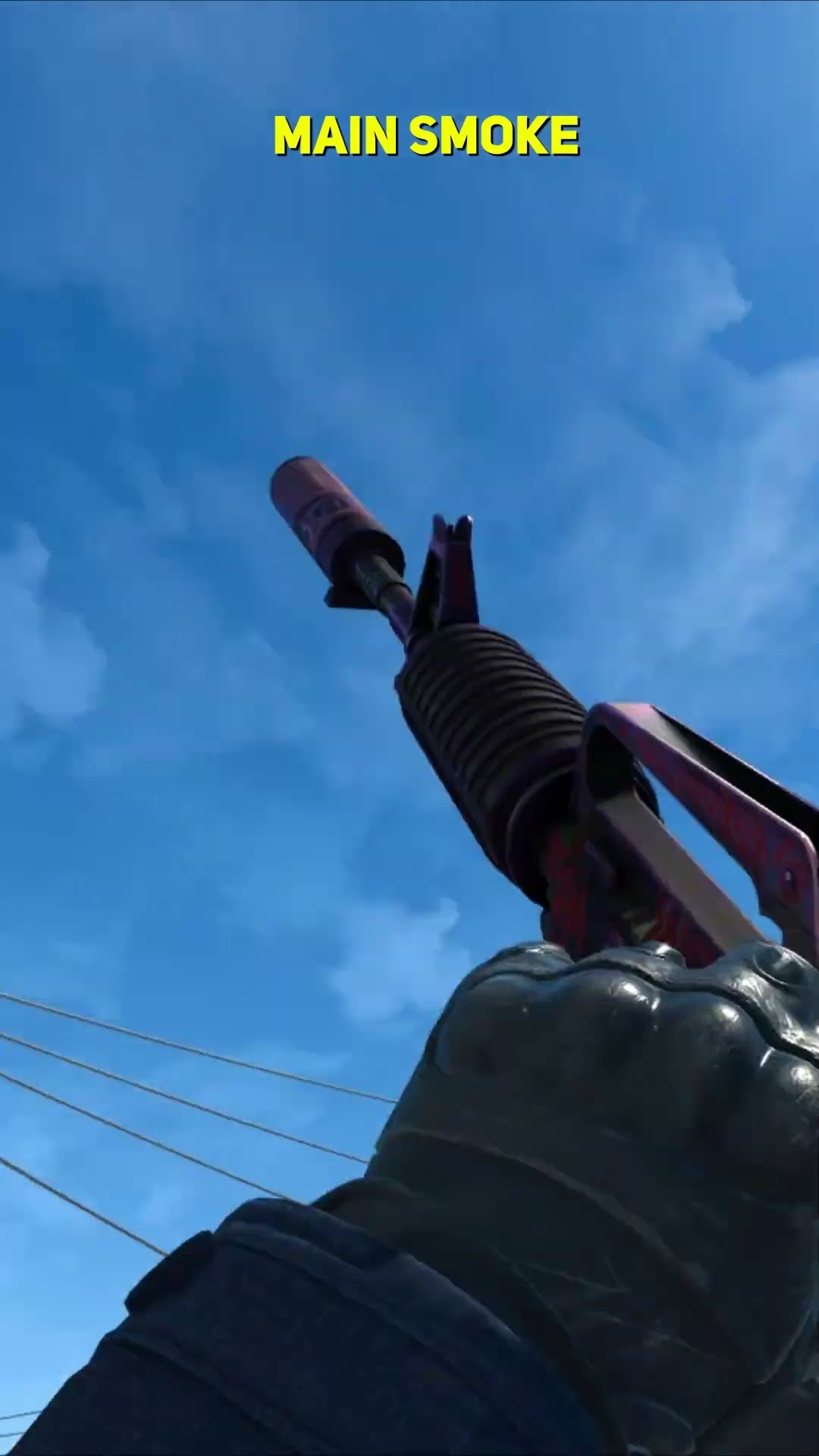 Main Smoke From OutSide Nuke CS2 #shorts – YouTube
