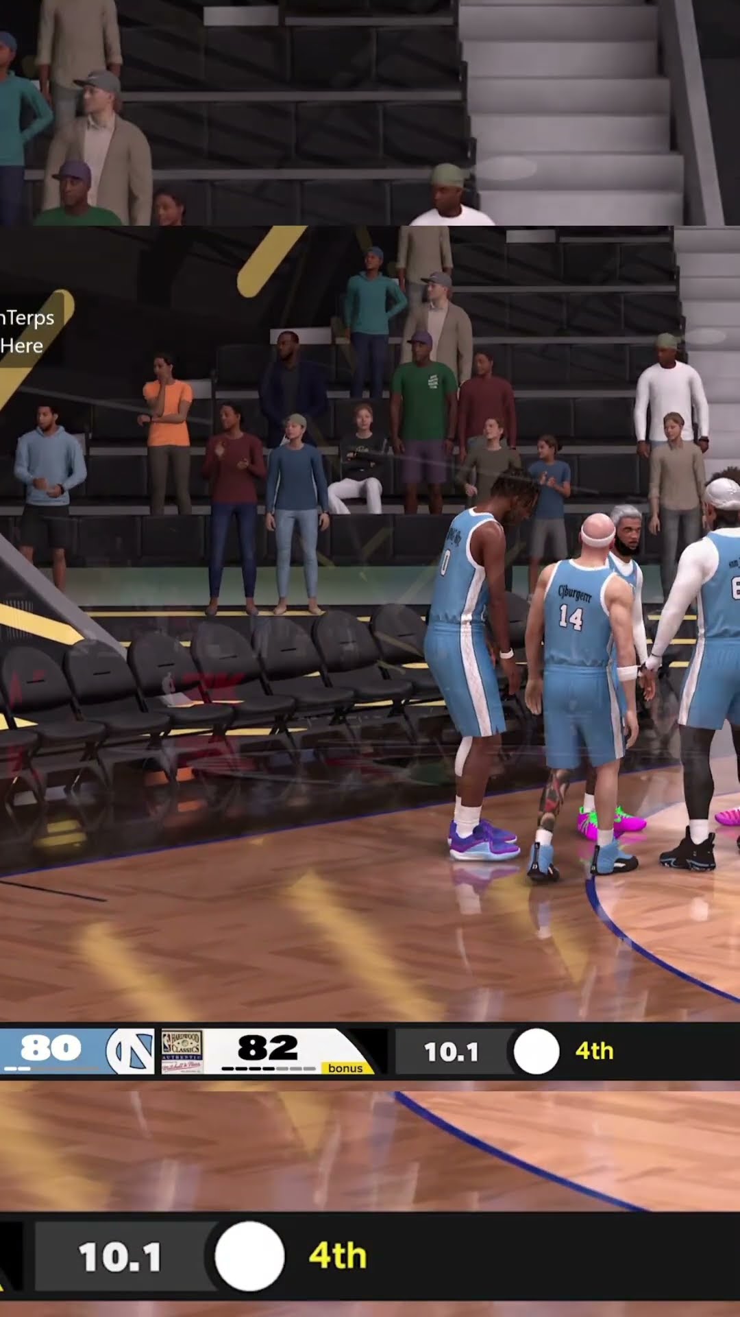 Hyping up the team to get a stop #2k26 #2kcommunity #nba2k #shorts #nba2k26 – YouTube