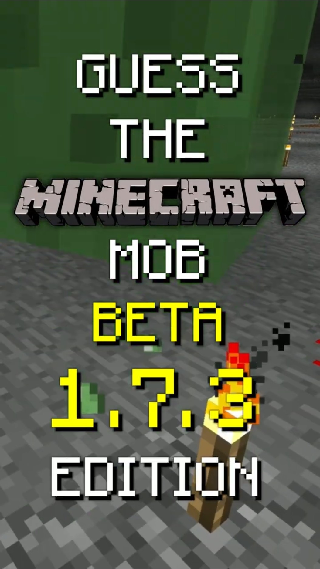 Guess the Minecraft Mob | Beta 1.7.3 Edition [8] #Shorts #Minecraft #MinecraftBeta #GuessingGame – YouTube