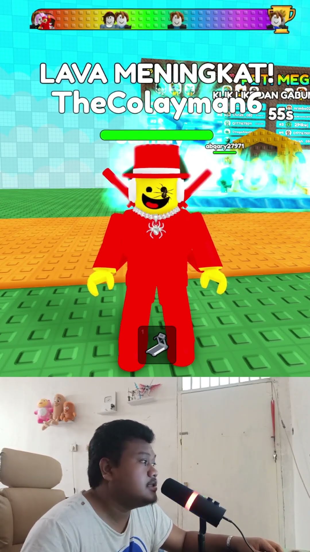 CARA SAMMY LARI DARI LAVA 😱 #roblox #shorts – YouTube