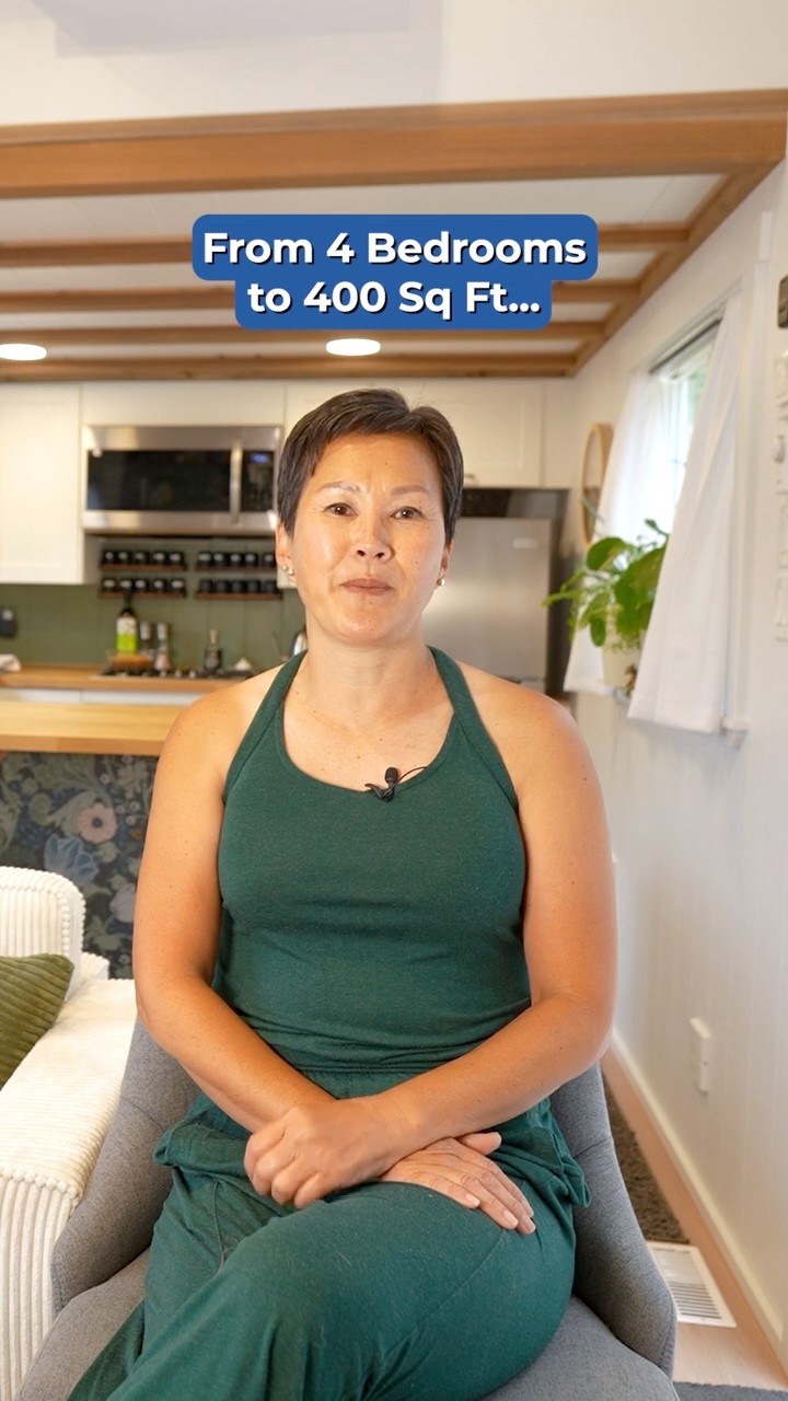 From 4 bedrooms to 400 square feet #shorts – YouTube