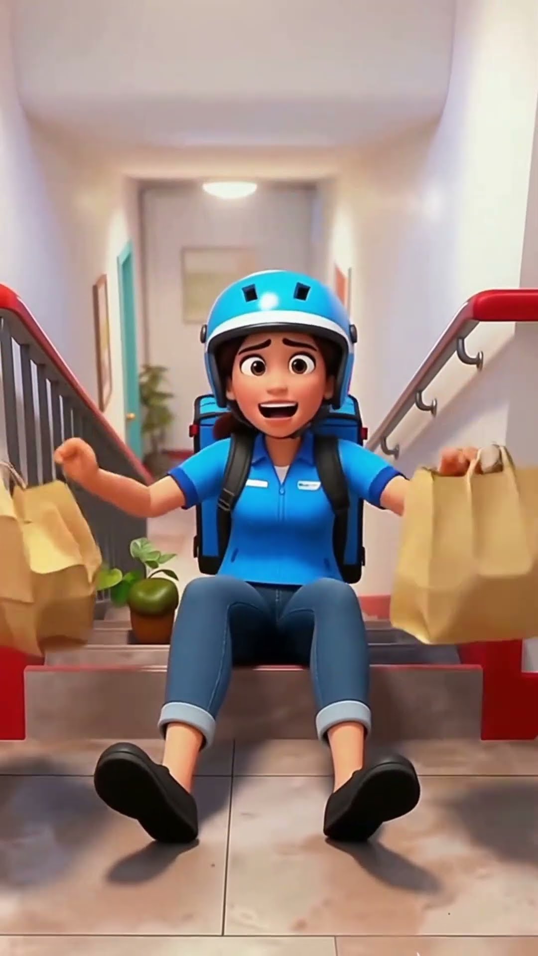 Mumu Jadi Kurir Makanan Menggantikan Mamah #cartoon #kartun #animasi #shorts – YouTube