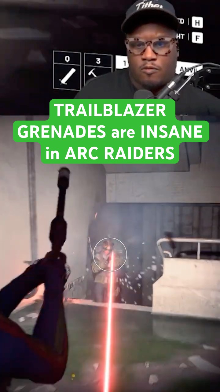 TRAILBLAZER GRENADES are INSANE in ARC RAIDERS #shorts – YouTube