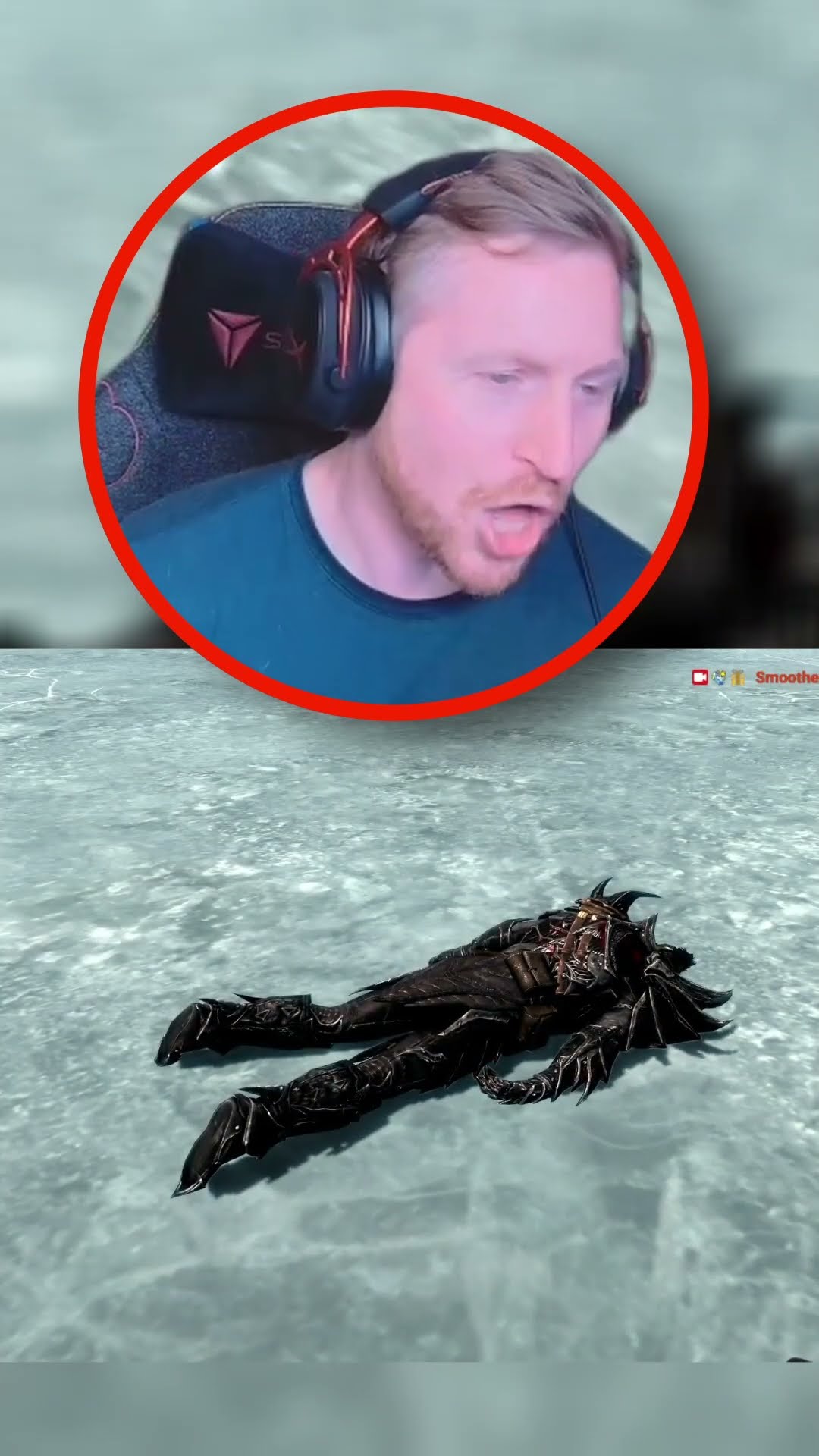 Skyrim Ice REFUSES to Break #skyrim #physics #shorts – YouTube