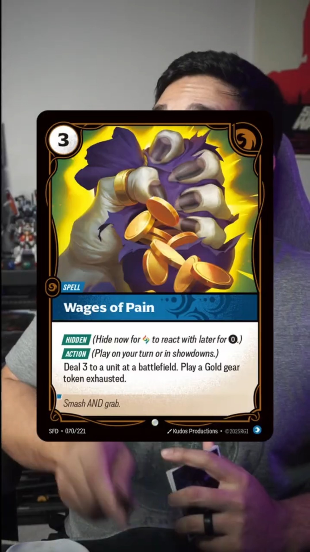 Vanguard Armory Is *EASY* To Cheat Out! | Riftbound | #riftboundtcg #riftbound #shorts #wow #combo – YouTube