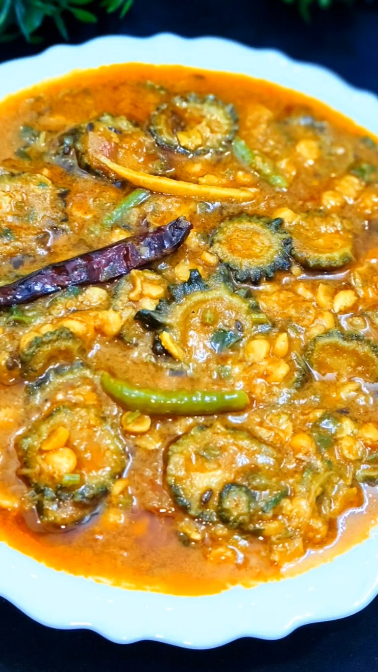 Karela Dal Recipe | Chana Dal Karela | Bitter Gourd Chickpea Lentil #shorts #karela #sabjirecipe – YouTube