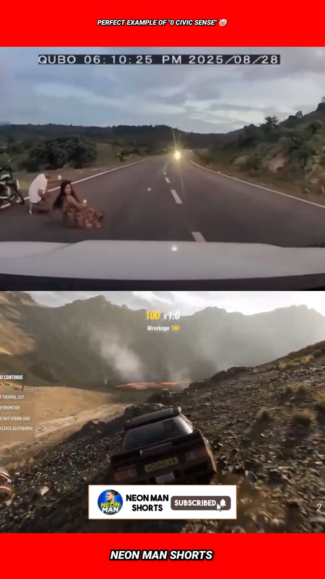 Perfect Example of "0 civic sense" 🤡 #shorts – YouTube