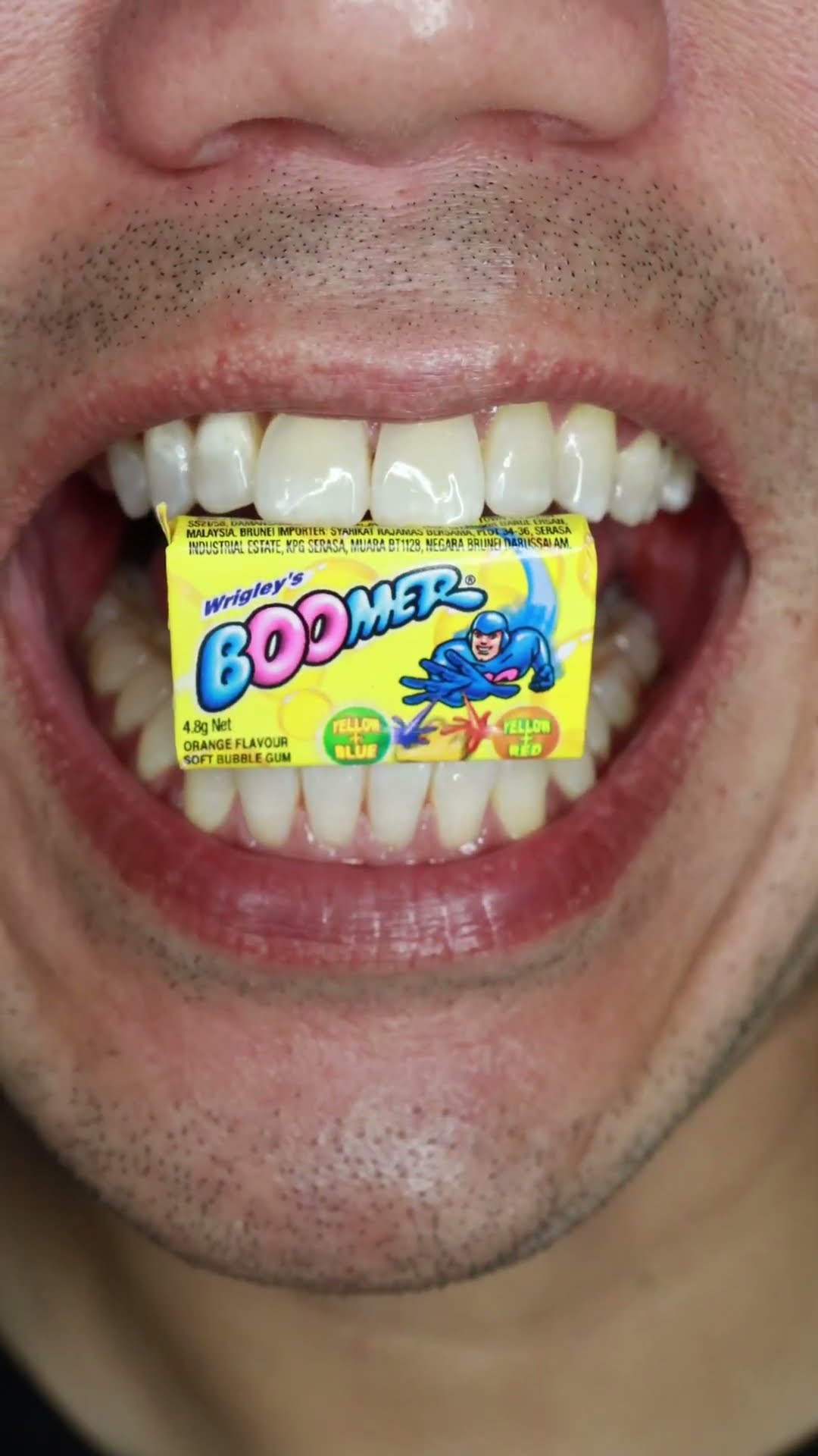 ASMR | Orange🍊Flavour | BOOMER Bubble Gum #doctortristanpeh #asmr #shorts #asmrsounds – YouTube