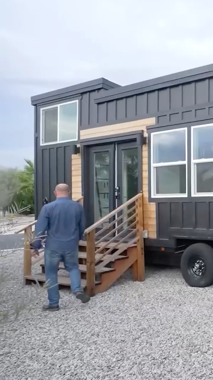 Tour this Luxury Tiny Home! #shorts – YouTube