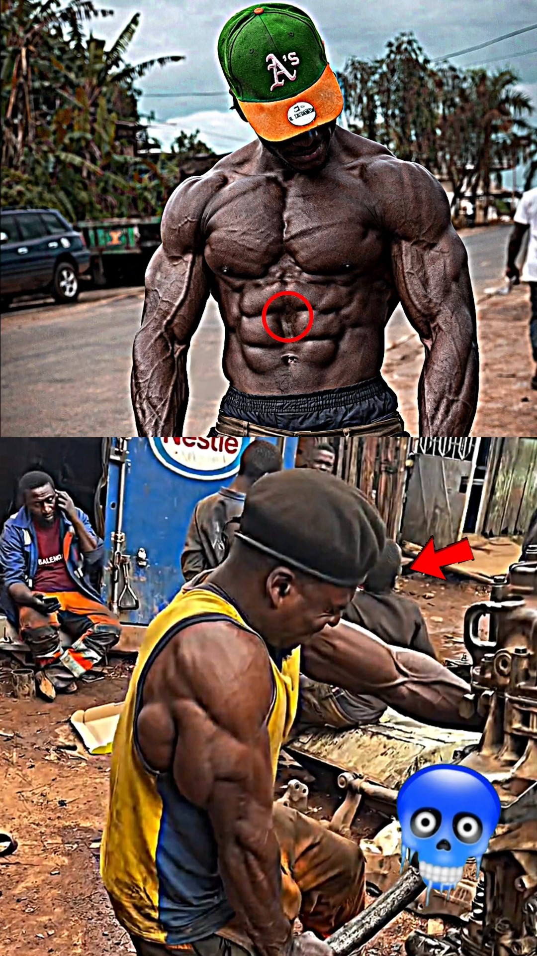 Jacked Mechanic With Unreal Muscles 🥶🔧 Cameroon Hulk #bodybuilding #shorts #viralvideo – YouTube