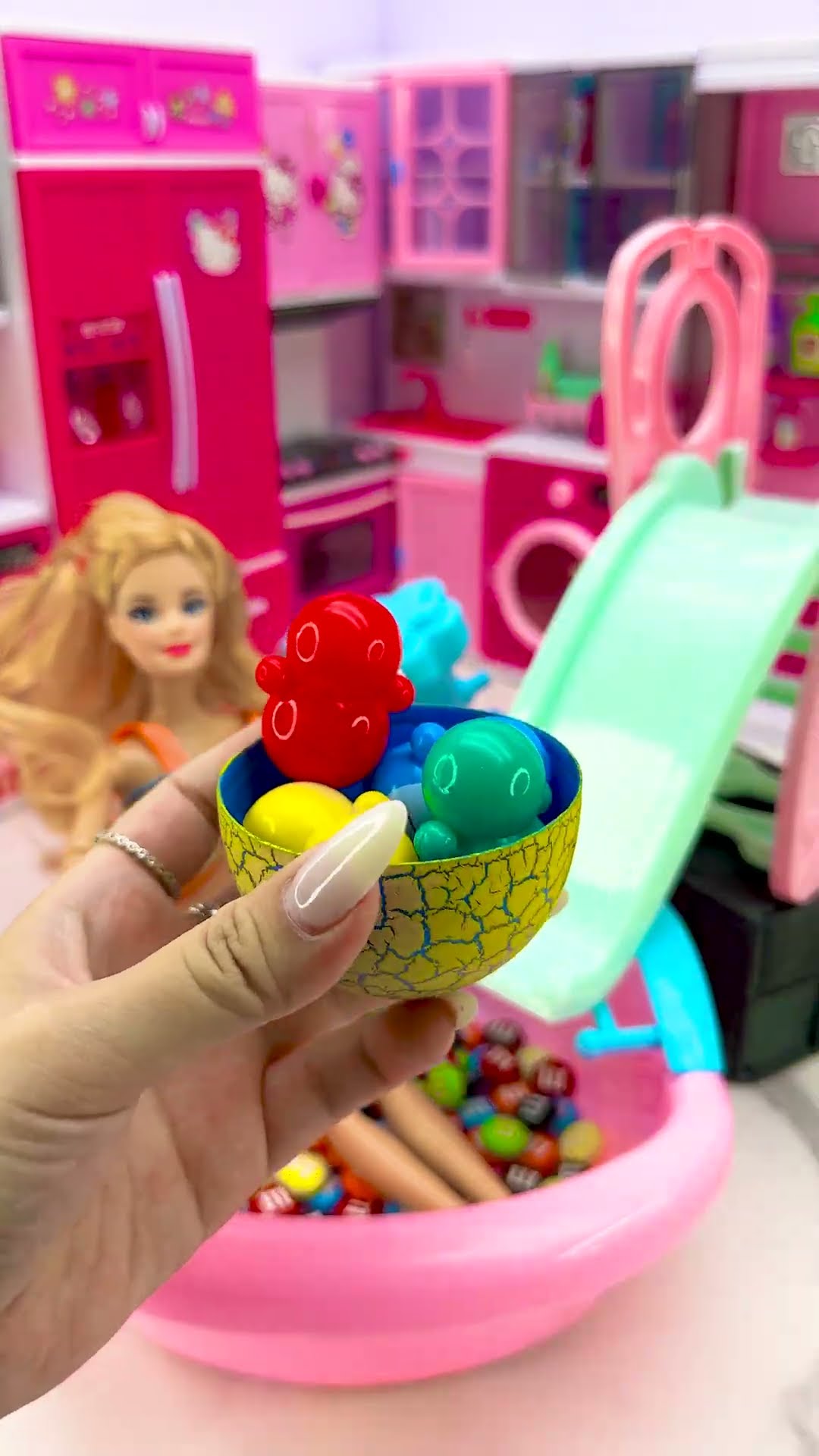 Satisfying With Unboxing Barbie Princess Bathtub Toys, ASMR Video #shorts – YouTube