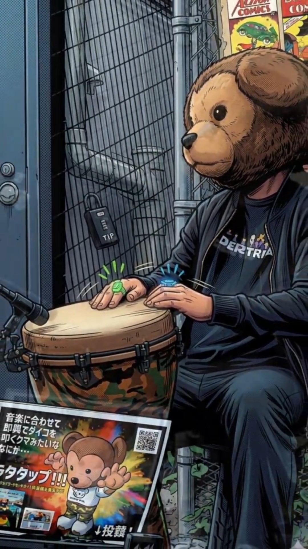 【 渋谷 】POPな4つ打ちアドリブタイコ #shorts – YouTube