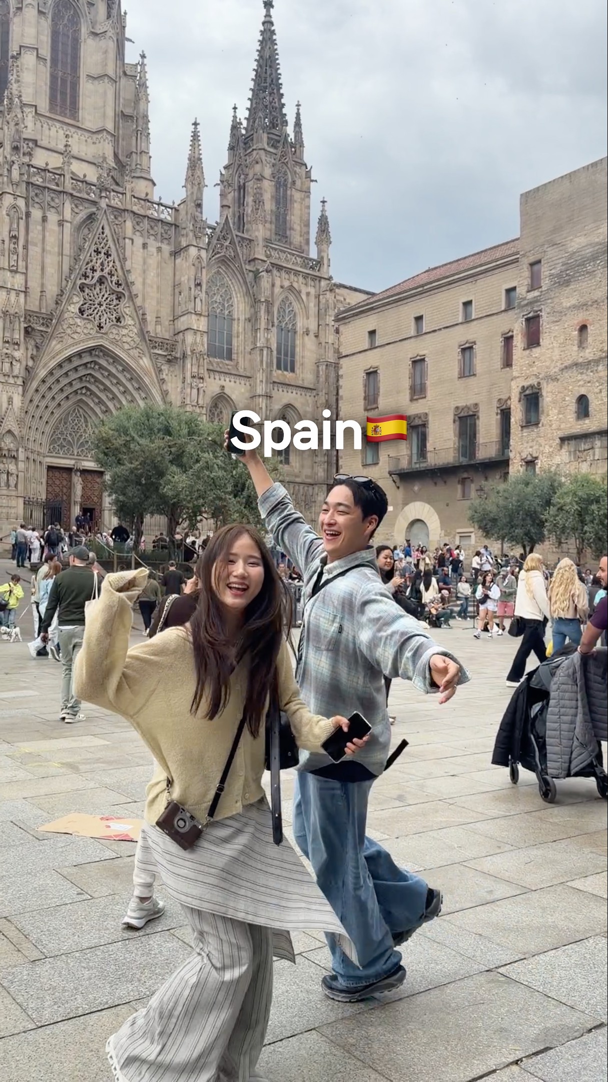엄마가 14번 찍어서 성공한 숏츠 #shorts #spain #스페인 – YouTube