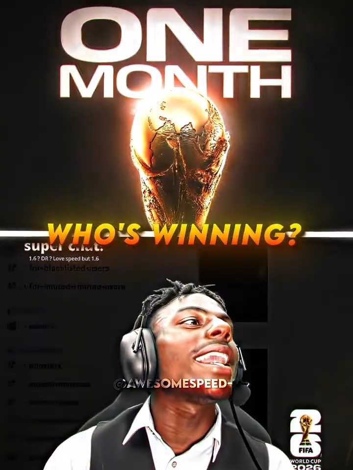 IShowSpeed’s 2026 World Cup Predictions Are COOKED! 💀#ishowspeed #shorts #worldcup2026 – YouTube