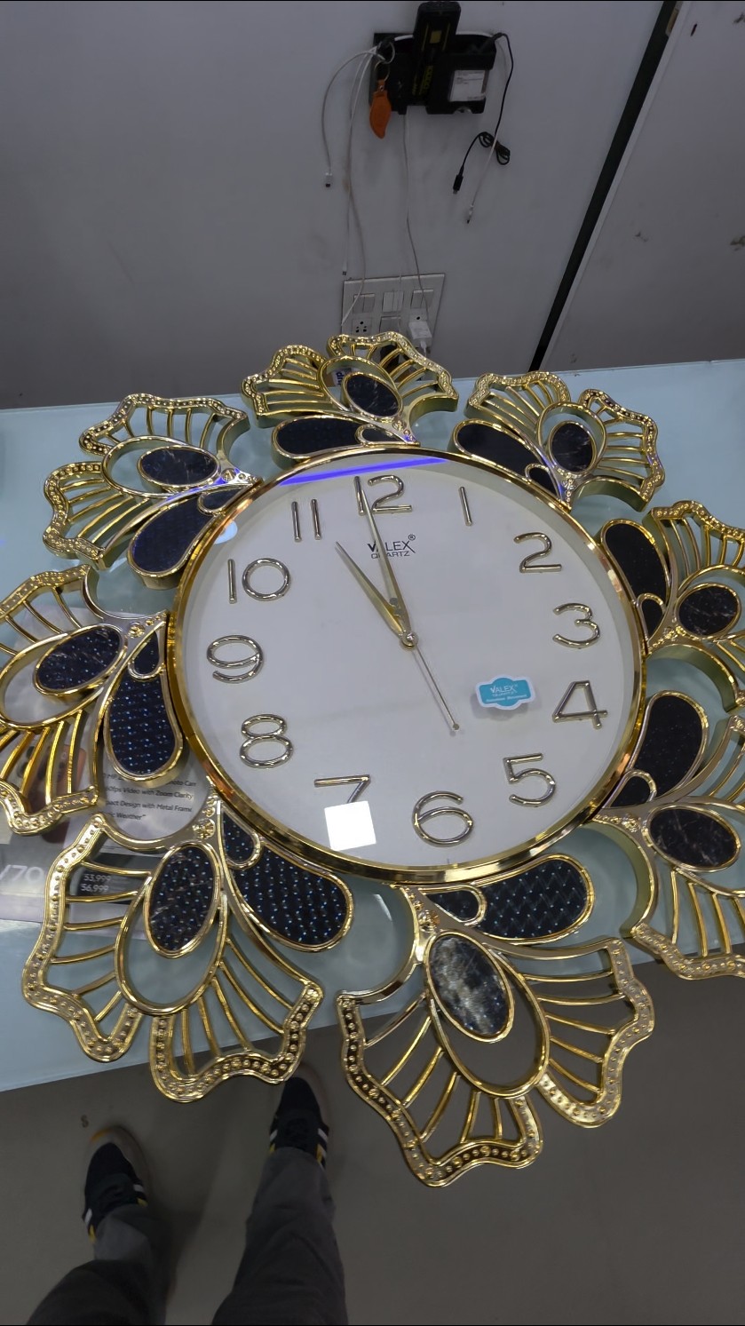 Luxury Wall Clock ✨😲 #clock #wallclocks #shorts #shorts – YouTube